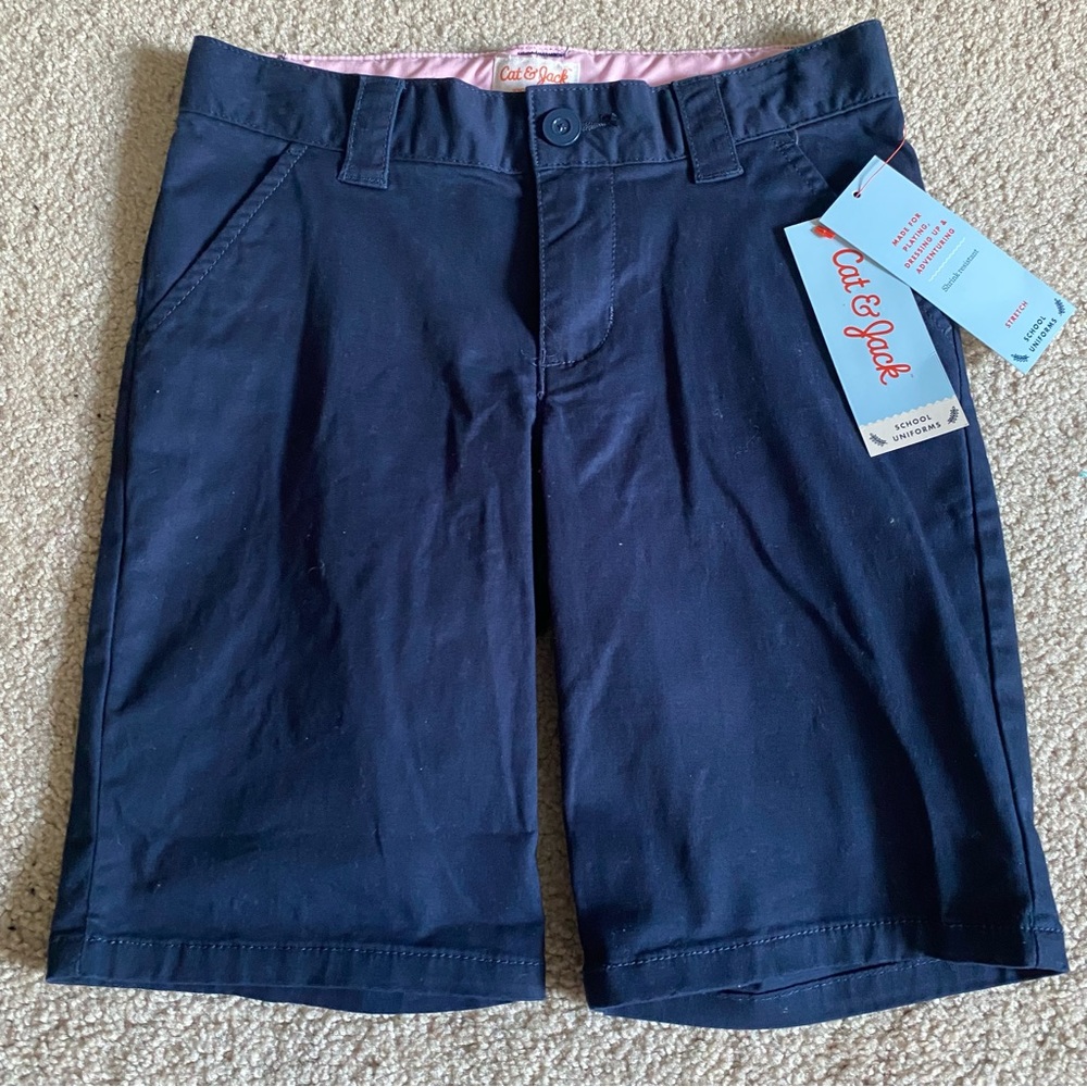 NWT girls uniform shorts